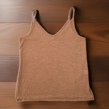 Mudd Tank Top Solid Rust Womans Size Medium B1 - $19.79