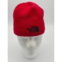The North Face Young Bones Beanie NF00A60J Red Knit Winter Hat Youth Size Small - £9.54 GBP