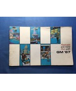 1967 GM Advertising, Festivals Are More Fun With GM67 - Brochure ORIGINAL - $33.81 CAD
