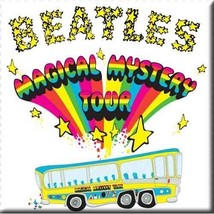 Beatles Magical Mystery Tour Fridge Magnet Official Merchandise Sealed - £4.85 GBP