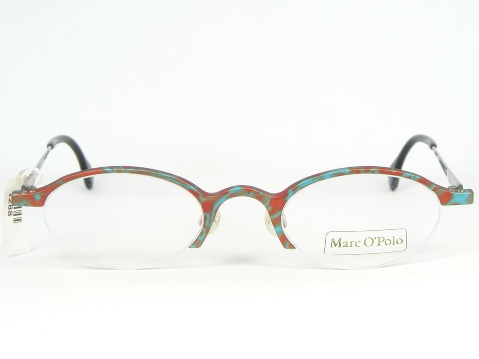 Vintage Marc O'Polo by METZLER 3388 117 RED-ORANGE /TEAL EYEGLASSES 48-22-140mm Item image 2