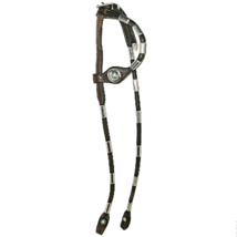 Vintage Sterling Silver Horsehead Poco Lena Sliding Ear Show Bridle Headstall - £426.63 GBP