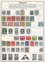 NETHERLANDS 1867-1931  Very Fine Used Stamps Hinged on list - £8.32 GBP