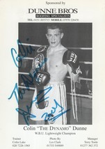 Colin Dunne Liverpool Boxer Hand Signed Boxing Publicity Photo - £10.36 GBP