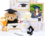 2024 Graduation Gifts Set 11 Pcs Include Graduation Plush Bear Wine Tumb... - $34.69