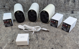 Lot of 3 Arlo Pro 4 Security Wire-Free Camera System VMC4041P - $109.99