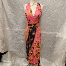 The Wilroy Traveler New York Pink and Black Patterned Dress - $27.22