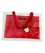 Large Kate Spade X Target Red Tote Bag Reusable  New In Hand - $15.99