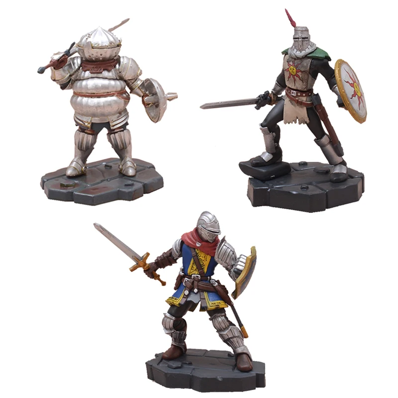 10cm Dark Souls Solar Sun Knight Onion Knight Oscar PVC Action Figure Game - £41.15 GBP+