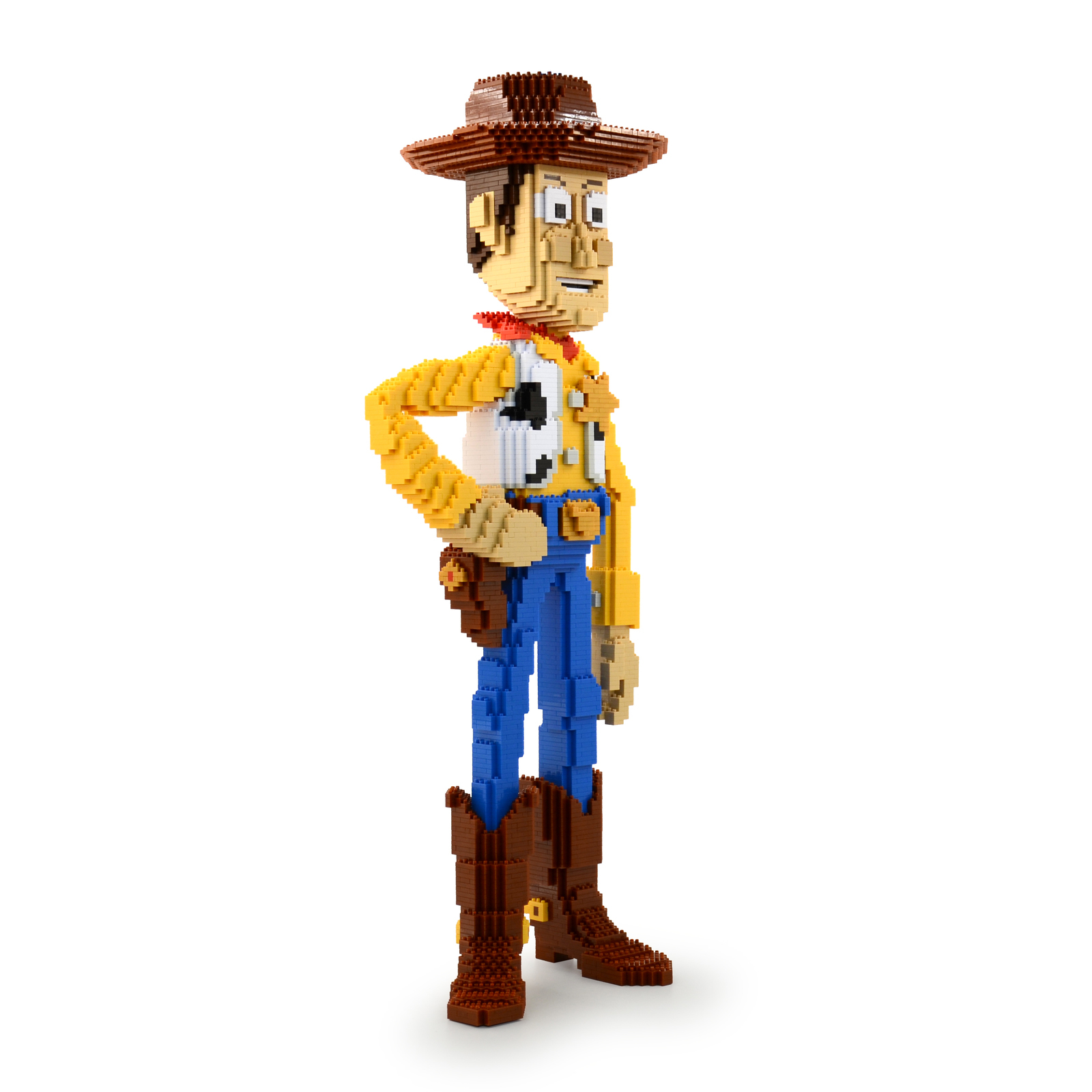 Woody (Toy Story) Brick Sculpture (JEKCA Lego Brick) DIY Kit Item image 4