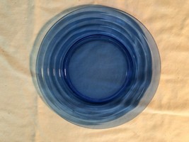 Cobalt Blue Moderntown Depression Glass 8&quot; Luncheon Plate Hazel Atlas - £6.40 GBP