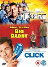 The Longest Yard/Click/Big Daddy DVD (2007) Kate Beckinsale, Dugan (DIR) Cert Pr - £13.99 GBP