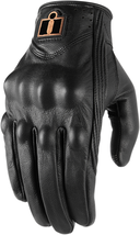 ICON Pursuit Classic™ Women&#39;s Leather Motorcycle Gloves - Black - Medium 3301-38 - £59.56 GBP