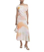 Desigual  Women Dress Orange Designer Fashion Elegant Dress - XS - $2,561.76 MXN