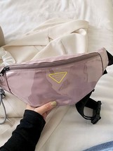 Fouieux Fashion Women Waist Pack Clear Jelly Chest Bag Waterproof Outdoor Purse  - £54.92 GBP