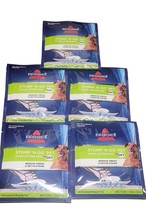 (5)- New Bissell Stomp 'N Go Pet Lifting Pads + Oxy Stain Carpet Rug Cleaning - $24.74