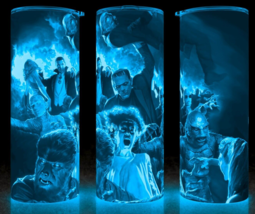 Glow in the Dark Universal Monsters Bride of Frankenstein Cup Mug Tumbler - £18.16 GBP