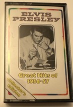 Greatest Hits Of 1956-1957 By Elvis Presley Cassette - £7.83 GBP
