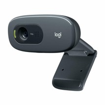 Logitech C270 HD Webcam HD 720p Widescreen HD Video Calling Noise-Reducing Mic - £19.63 GBP