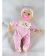 Melissa &amp; Doug Soft Body Thumb Suck Open Close Eyes Baby Doll 12&quot; new cl... - £6.22 GBP