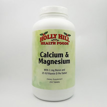Holly Hill Health Foods, Calcium and Magnesium with Boron and Vitamin D,250 Tabs - £21.67 GBP