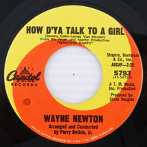 Wayne Newton – How D&#39;Ya Talk To A Girl / Happy Is Gone - 1966 45 rpm Record 5796 - £5.80 GBP