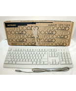 Vintage Mitsumi # XT 104/105 PS/2 Computer Keyboard KFKEA4XT ~ NIB - $27.15 CAD