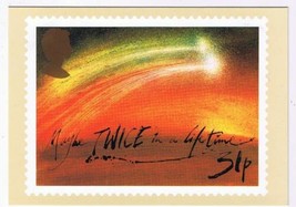 United Kingdom UK Postcard Stamps Halley&#39;s Comet 1986 31p - £2.33 GBP