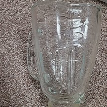 Oster Osterizer 14 Speed Blender 6630 Replacement Part Glass Pitcher Only - $19.00