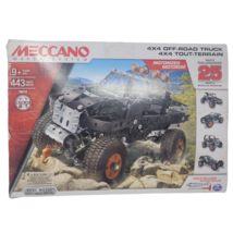 Meccano 4 X 4 Off-Road Truck25 Models  in Open Box 2016 - £9.65 GBP