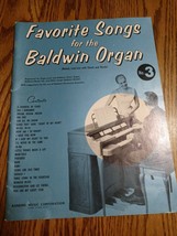 Favorite Songs For The Baldwin Organ No. 3 - £69.50 GBP