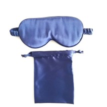 Color: PEACOCK BLUE - Soft Eyes Sleep Mask In A Pouch Set - £31.12 GBP