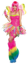 Dreamgirl Women&#39;s Rainbow Fairy Costume, Multi, Large - £119.60 GBP
