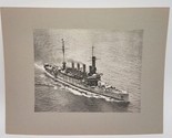 Vintage Puget Sound Maritime Historical Society Photograph USS Seattle 4... - $16.88