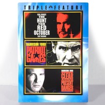 The Hunt For Red October / Patriot Games / Clear &amp; Present Danger (3-Disc DVD) - £9.57 GBP