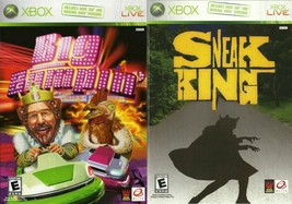 Big Bumpin&#39; &amp; Sneak King - Burger King Microsoft Xbox 360 Video Games bumper car - £11.12 GBP