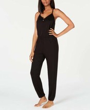 Alfani Knit Pajama Jumpsuit Womens Size X-Small Color Black - £19.10 GBP