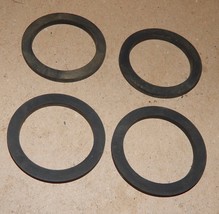 Camlock Kamlok Gasket Seals 1 15/16&quot; OD x1 7/16&quot; IDx1/8&quot; 4ea Rubber Wash... - £5.98 GBP