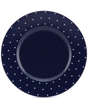 kate spade new york Larabee Dot Navy Collection Stoneware Dinner Plate 1... - $24.99