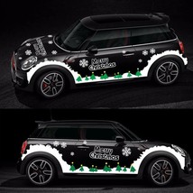 Car Whole Body Merry Christmas Decals Sticker Decoration   One S Countryman F55  - £115.97 GBP