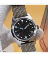 PHANTOM 7120 Men's Hand-Wind Mechanical Watch Retro Business 36mm Slim S... - $99.90