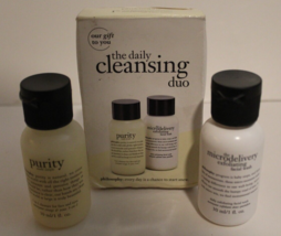 Philosophy The Daily Cleansing Duo Brand New - £15.93 GBP