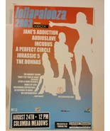 Lollapalooza Poster Janes Addiction XBOX Audioslave Incubus Leon 30 Seco... - $29.39