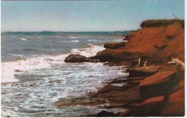 Prince Edward Island Postcard Red Soil Turf PEI Shores - £1.73 GBP