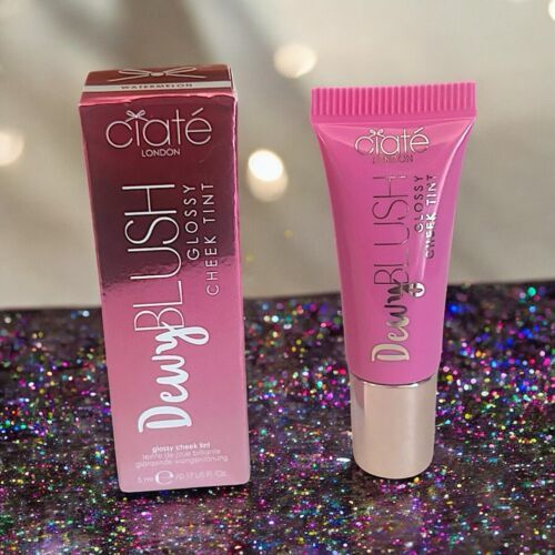 Ciate London Dewy Blush Glossy Cheek Tiny In Watermelon 0.17 US fl oz Ne... - $14.84