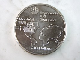 1973 $10 Canadian &#39;76 Montreal Summer Olympics Coin E217 - £51.87 GBP