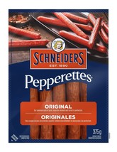 Schneiders Pepperettes Sausage Sticks Original Flavor 300g -Free Shipping - $29.03