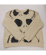 Disney Nightmare Before Christmas Men's Yellow Pullover Graphic Sweatshi... - $22.76