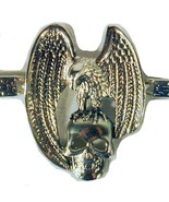 2 METAL BRACELETS WITH EAGLE AND SKULL jewelry #156 mens bracelet eagles... - $9.11 CAD