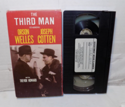 Orson Welles The Third Man B &amp; W VHS Movie 1985 Goodtimes Video Joseph Cotten - £6.79 GBP